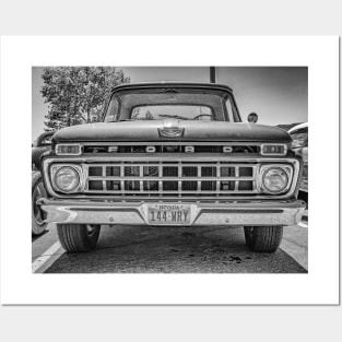 1965 Ford F100 Pickup Truck Posters and Art